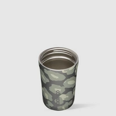 Corkcicle Commuter Cup 9 Ounce Insulated Stainless Steel Spill Proof Travel Coffee Mug with Sip Lid for Hot and Cold Drinks, Snow Leopard 6 Corkcicle Commuter Cup 9 Ounce Insulated Stainless Steel Spill Proof Travel Coffee Mug with Sip Lid for Hot and Cold Drinks, Snow Leopard - Image 4