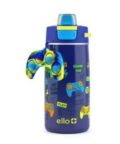 Ello 12oz Stainless Steel Colby Pop! Water Bottle with Fidget Toy Gaming -Water Bottles Sales unnamed file 2840