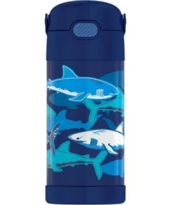Thermos 12oz FUNtainer Water Bottle with Bail Handle Green Jungle Kingdom -Water Bottles Sales unnamed file 2863