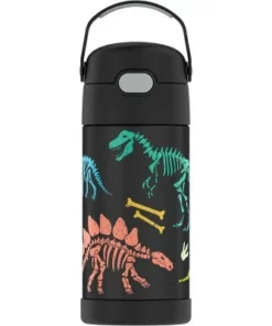 Thermos 12oz FUNtainer Water Bottle with Bail Handle Green Jungle Kingdom -Water Bottles Sales unnamed file 2871