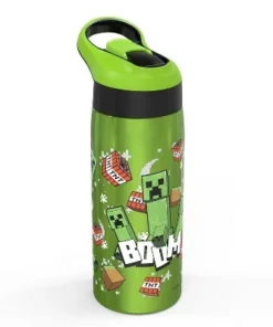 Minecraft 19oz Stainless Steel Double Wall Water Bottle - Zak Designs