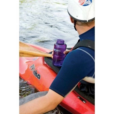 Nalgene 32oz Wide Mouth Water Bottle Gray 4 Nalgene 32oz Wide Mouth Water Bottle Gray - Image 2