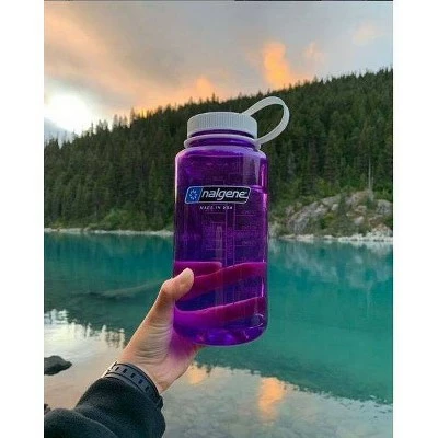 Nalgene 32oz Wide Mouth Water Bottle Gray 5 Nalgene 32oz Wide Mouth Water Bottle Gray - Image 3