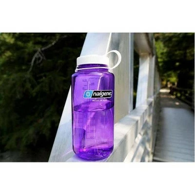 Nalgene 32oz Wide Mouth Water Bottle Gray 6 Nalgene 32oz Wide Mouth Water Bottle Gray - Image 4