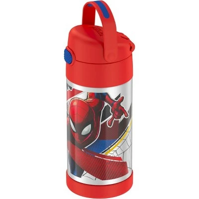 Thermos 12oz FUNtainer Water Bottle with Bail Handle - Red Spider-Man 5 Thermos 12oz FUNtainer Water Bottle with Bail Handle - Red Spider-Man - Image 3