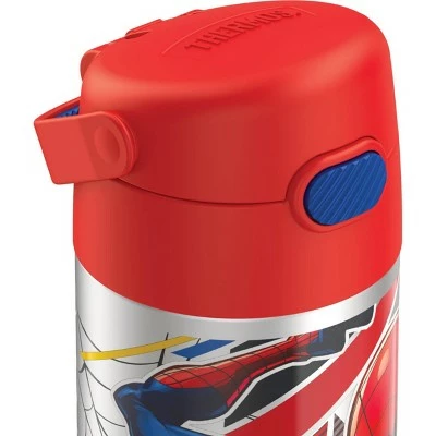 Thermos 12oz FUNtainer Water Bottle with Bail Handle - Red Spider-Man 6 Thermos 12oz FUNtainer Water Bottle with Bail Handle - Red Spider-Man - Image 4