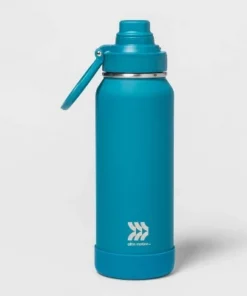 32oz Vacuum Insulated Stainless Steel Water Bottle - All in Motion™ Teal Opal 10 32oz Vacuum Insulated Stainless Steel Water Bottle - All in Motion™ Teal Opal -Water Bottles Sales unnamed file 3120