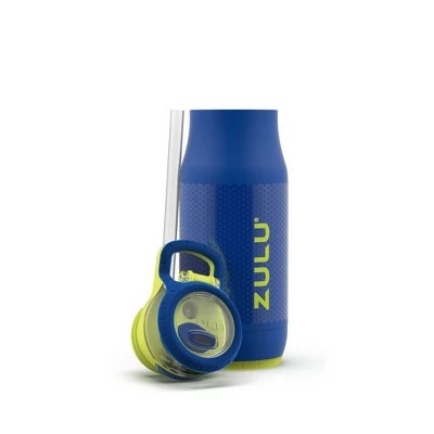 Zulu Chase 14oz Stainless Steel Water Bottle Blue 4 Zulu Chase 14oz Stainless Steel Water Bottle Blue - Image 2