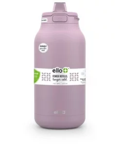 Ello 64oz Hydra Stainless Steel 1/2 Gallon Jug Mauve 19 Ello 64oz Hydra Stainless Steel 1/2 Gallon Jug Mauve -Water Bottles Sales unnamed file 3157