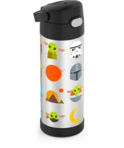 Thermos 16oz FUNtainer Water Bottle with Bail Handle - The Mandalorian -Water Bottles Sales unnamed file 3191