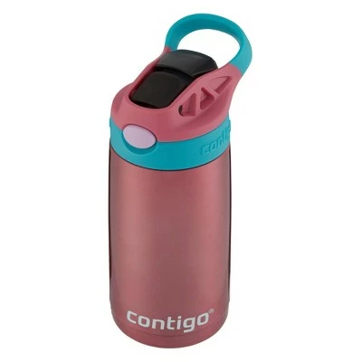 Contigo Kids Stainless Steel Water Bottle with Redesigned AUTOSPOUT Straw Taro/juniper 5 Contigo Kids Stainless Steel Water Bottle with Redesigned AUTOSPOUT Straw Taro/juniper - Image 3