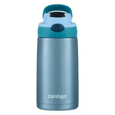 Contigo Kids Stainless Steel Water Bottle with Redesigned AUTOSPOUT Straw Taro/juniper 13 Contigo Kids Stainless Steel Water Bottle with Redesigned AUTOSPOUT Straw Taro/juniper - Image 11