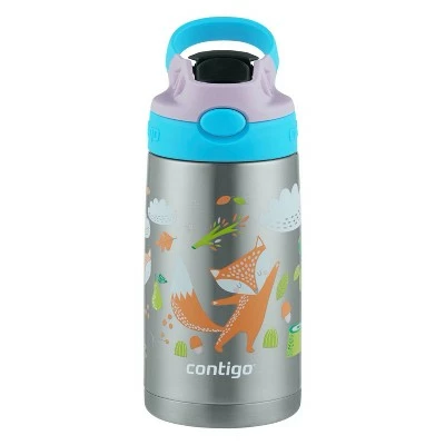 Contigo Kids Stainless Steel Water Bottle with Redesigned AUTOSPOUT Straw Taro/juniper 15 Contigo Kids Stainless Steel Water Bottle with Redesigned AUTOSPOUT Straw Taro/juniper - Image 13