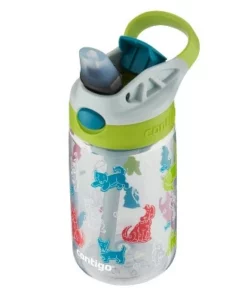Contigo 14oz Plastic Cleanable Kids' Water Bottle Blue