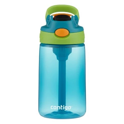 Contigo 14oz Plastic Cleanable Kids' Water Bottle Blue 13 Contigo 14oz Plastic Cleanable Kids' Water Bottle Blue - Image 11