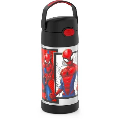 Thermos 12oz FUNtainer Water Bottle with Bail Handle - Spider-Man 3 Thermos 12oz FUNtainer Water Bottle with Bail Handle - Spider-Man