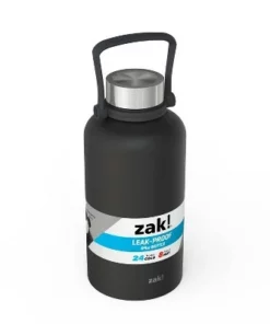Zak Designs Zak! Designs 64oz Double Wall Stainless Steel Growler - Black