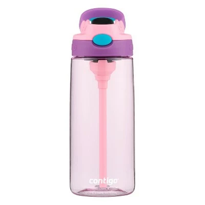 Contigo 20oz Plastic Cleanable Kids' Water Bottle Strawberry Cream 10 Contigo 20oz Plastic Cleanable Kids' Water Bottle Strawberry Cream - Image 8