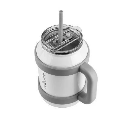Reduce 50oz Cold1 Insulated Stainless Steel Straw Tumbler Mug Dark Web 5 Reduce 50oz Cold1 Insulated Stainless Steel Straw Tumbler Mug Dark Web - Image 3
