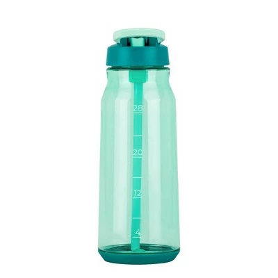 Reduce 36oz Hydrate Tritan Water Bottle with Straw Lid Mild Mint 4 Reduce 36oz Hydrate Tritan Water Bottle with Straw Lid Mild Mint - Image 2