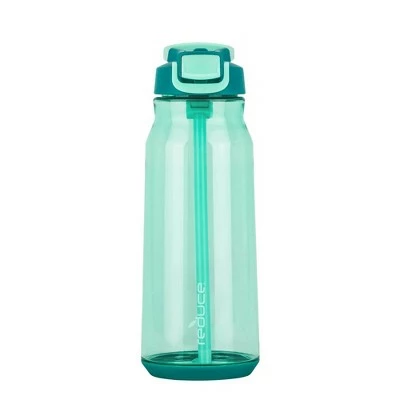 Reduce 36oz Hydrate Tritan Water Bottle with Straw Lid Mild Mint 6 Reduce 36oz Hydrate Tritan Water Bottle with Straw Lid Mild Mint - Image 4
