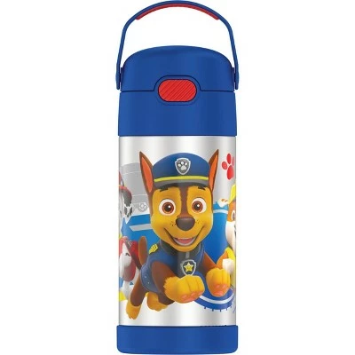 Nickelodeon Thermos 12oz FUNtainer Water Bottle with Bail Handle - Blue PAW Patrol 3 Nickelodeon Thermos 12oz FUNtainer Water Bottle with Bail Handle - Blue PAW Patrol
