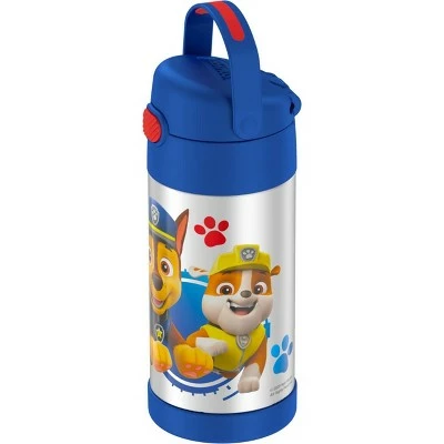 Nickelodeon Thermos 12oz FUNtainer Water Bottle with Bail Handle - Blue PAW Patrol 5 Nickelodeon Thermos 12oz FUNtainer Water Bottle with Bail Handle - Blue PAW Patrol - Image 3