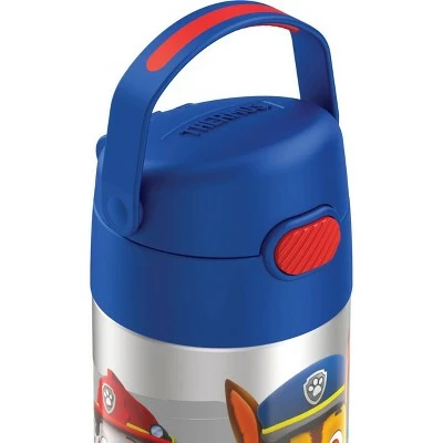 Nickelodeon Thermos 12oz FUNtainer Water Bottle with Bail Handle - Blue PAW Patrol 6 Nickelodeon Thermos 12oz FUNtainer Water Bottle with Bail Handle - Blue PAW Patrol - Image 4