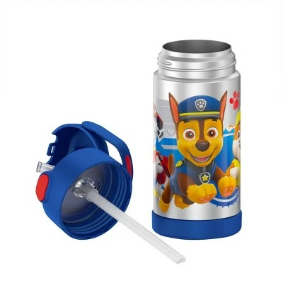 Nickelodeon Thermos 12oz FUNtainer Water Bottle with Bail Handle - Blue PAW Patrol 9 Nickelodeon Thermos 12oz FUNtainer Water Bottle with Bail Handle - Blue PAW Patrol - Image 7