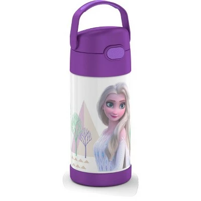 Thermos 12oz FUNtainer Water Bottle with Bail Handle - Purple Frozen 2 5 Thermos 12oz FUNtainer Water Bottle with Bail Handle - Purple Frozen 2 - Image 3