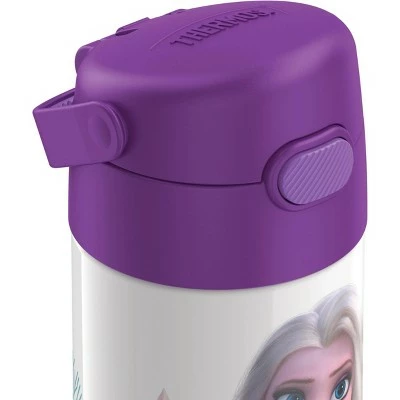 Thermos 12oz FUNtainer Water Bottle with Bail Handle - Purple Frozen 2 6 Thermos 12oz FUNtainer Water Bottle with Bail Handle - Purple Frozen 2 - Image 4