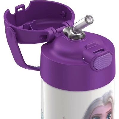 Thermos 12oz FUNtainer Water Bottle with Bail Handle - Purple Frozen 2 8 Thermos 12oz FUNtainer Water Bottle with Bail Handle - Purple Frozen 2 - Image 6