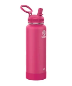 Takeya 40oz Actives Pickleball Insulated Stainless Steel Water Bottle with Sport Straw Lid Pink -Water Bottles Sales unnamed file 3534