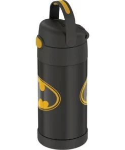 Thermos 12oz FUNtainer Water Bottle with Bail Handle - Black Batman 12 Thermos 12oz FUNtainer Water Bottle with Bail Handle - Black Batman -Water Bottles Sales unnamed file 3562