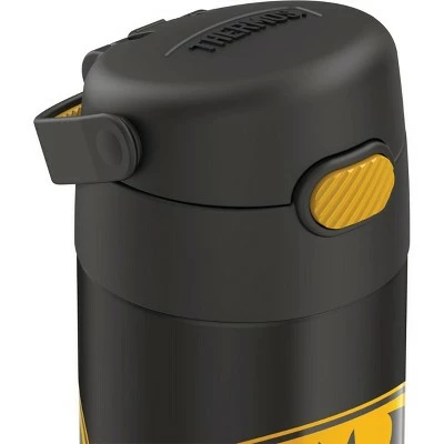 Thermos 12oz FUNtainer Water Bottle with Bail Handle - Black Batman 7 Thermos 12oz FUNtainer Water Bottle with Bail Handle - Black Batman - Image 5