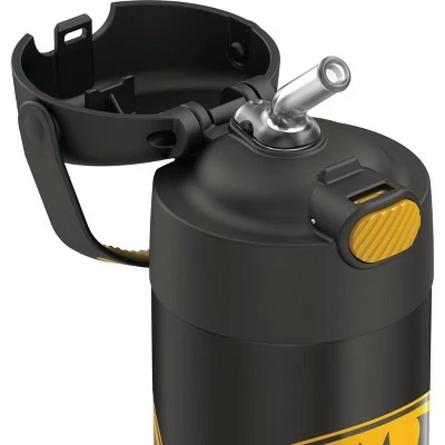 Thermos 12oz FUNtainer Water Bottle with Bail Handle - Black Batman 8 Thermos 12oz FUNtainer Water Bottle with Bail Handle - Black Batman - Image 6