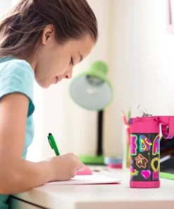 Nickelodeon Thermos 12oz FUNtainer Water Bottle with Bail Handle - That Girl Lay Lay -Water Bottles Sales unnamed file 3573