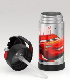 Thermos 12oz FUNtainer Water Bottle with Bail Handle - Black Cars -Water Bottles Sales unnamed file 3596