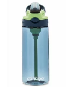 Contigo 20oz Plastic AutoSpout Kids' Water Bottle Blue/orange