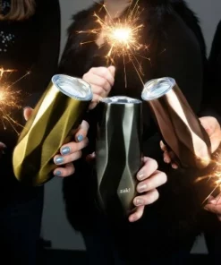 Zak Designs 9oz Fractal Double Wall Stainless Steel Flute Tumbler - Rose Gold -Water Bottles Sales unnamed file 364