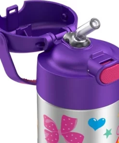 Nickelodeon Thermos 12oz FUNtainer Water Bottle with Bail Handle - Purple JoJo Siwa -Water Bottles Sales unnamed file 3679