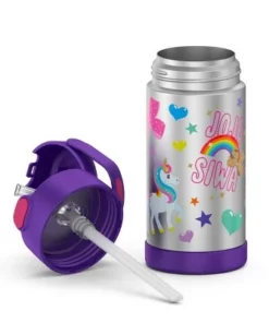 Nickelodeon Thermos 12oz FUNtainer Water Bottle with Bail Handle - Purple JoJo Siwa -Water Bottles Sales unnamed file 3680