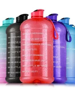 Zulay Kitchen Hydration Nation 1 Gallon Water Bottle With Motivational Time Reminder -Water Bottles Sales unnamed file 3693