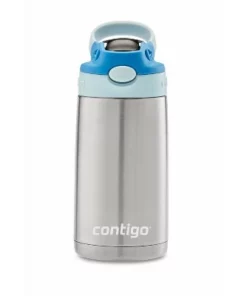 Contigo 13oz Stainless Steel AutoSpout Kids' Water Bottle Blue -Water Bottles Sales unnamed file 3729