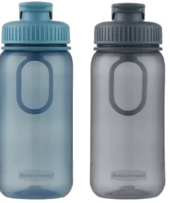 Rubbermaid Essentials Plastic Water Bottle with Chug and Sip Lid 2pk Gray/pink -Water Bottles Sales unnamed file 3739