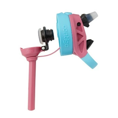 Contigo 14oz Plastic AutoSpout Kids' Water Bottle Hedgehog 8 Contigo 14oz Plastic AutoSpout Kids' Water Bottle Hedgehog - Image 6