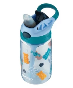 Contigo 14oz Plastic Cleanable Gummy Bears Kids' Water Bottle