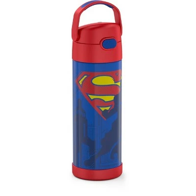 Thermos 16oz FUNtainer Bottle - Superman 4 Thermos 16oz FUNtainer Bottle - Superman - Image 2