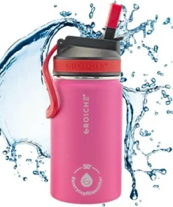 GROSCHE Lil Chill 12 oz Kids Water Bottle Insulated Water Bottle with Straw for Kids School with Straw Sip Lid -Water Bottles Sales unnamed file 3858