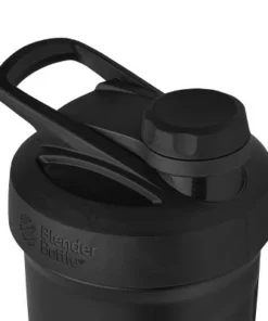 BlenderBottle 24oz Stainless Steel Water Bottle with Twist Lid - Black